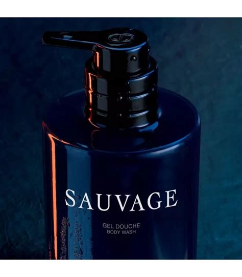 dior sauvage body wash